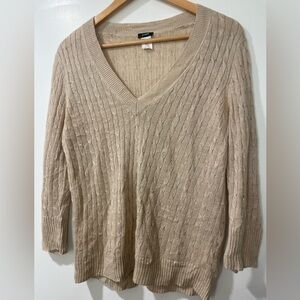 J. Crew Linen Sweater